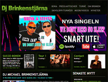Tablet Screenshot of djbrinkenstjarna.com